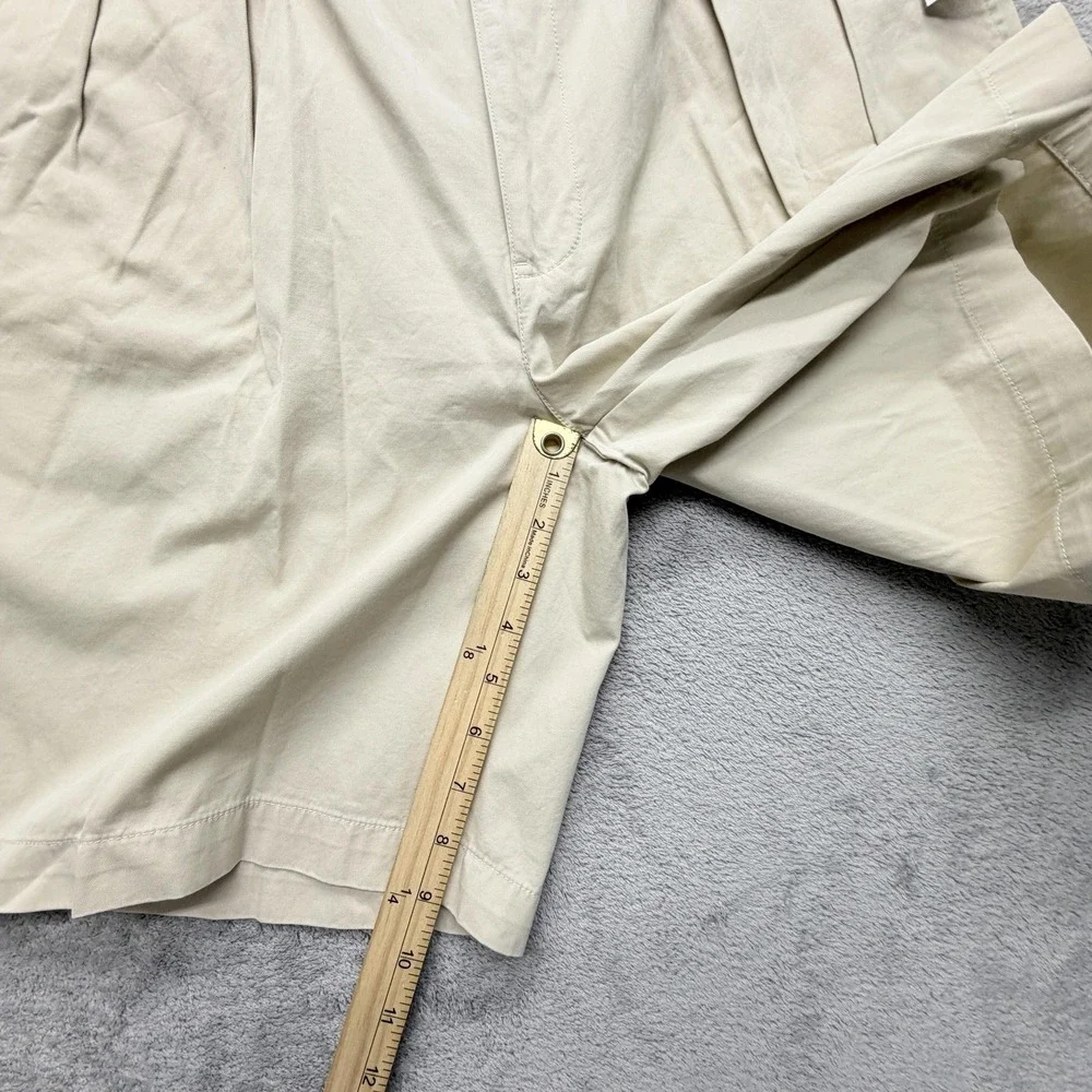 Polo Ralph Lauren Shorts Mens 38 Beige Chino Tyler Short Cotton